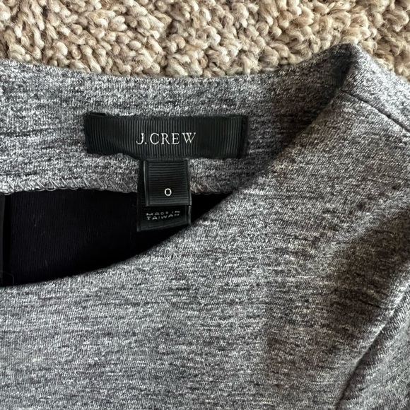 J.Crew Colorblock Paneled Stretch black and grey Dress | Size XS 0 - Picture 7 of 10